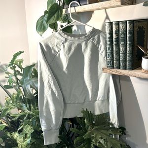 Athletic crew sweater